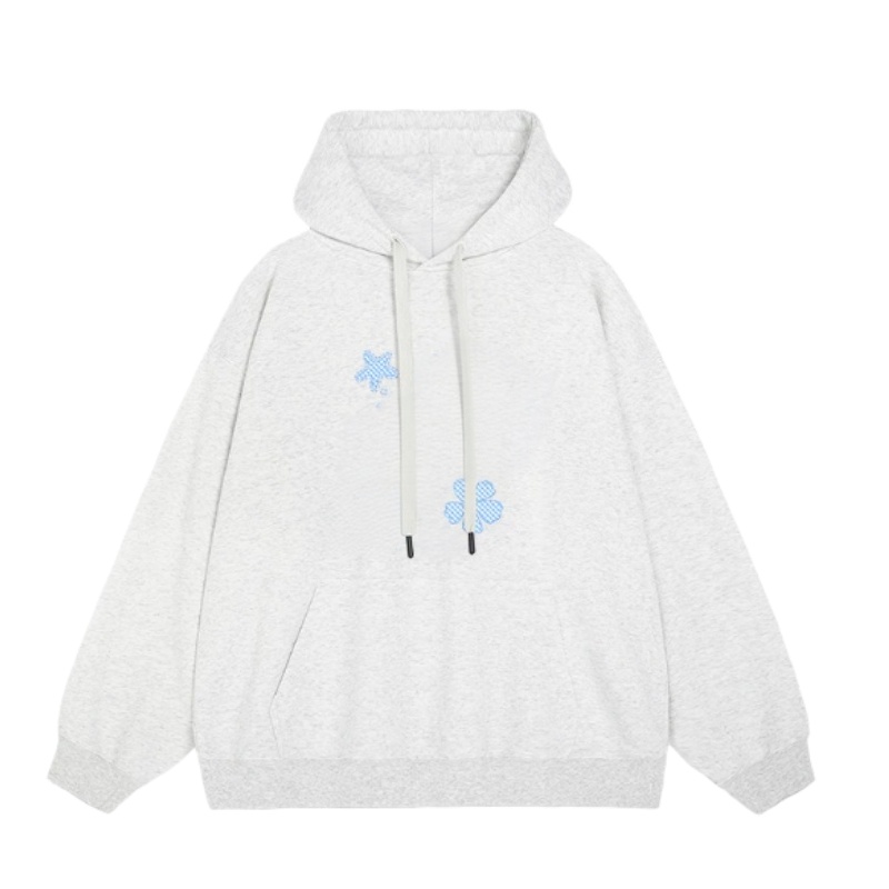 Creative Starfish Graphic Hoodie – Heather Gray